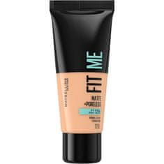 Maybelline Združevanje ličil z matiranim učinkom Fit Me! (Matte & Poreless Make-Up) 30 ml (Odtenek 120 Classic Ivory)