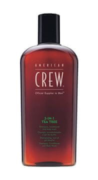 American Crew Šampon s čajevcem 3v1 (Shampoo, Conditioner & Body Wash)