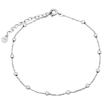Silvego Srebrna verižica na Vanda nogi s kroglicami ZT180398A