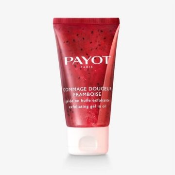 Payot Raztapljajoči piling gel z malinovimi zrni ( Payot Raspberry Gentle Scrub) 50 ml