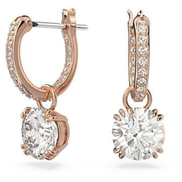 Swarovski Bleščeči uhani prstani z obeski 2v1 Constella 5639975