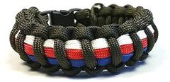 Cordell Paracord zapestnica Solomon TRIKOLORA (Dimenzije M -( 18 - 19 cm ))