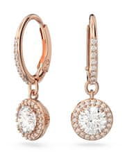Swarovski Očarljivi uhani Constella 5638769 iz rožnatega zlata
