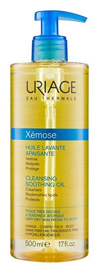 Uriage (Cleasing Soothing Oil) Xémose (Cleasing Soothing Oil) obraz in telo