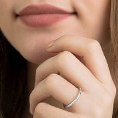 Pandora Srebrni prstan z lesketajočimi se kamni 190945CZ (Obseg 56 mm)