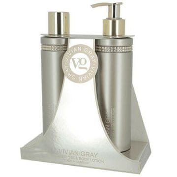 Vivian Gray Kozmetični set za nego telesa Brown Crystals XI.