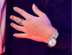 Pandora Srebrni prepleteni prstan 190919CZ (Obseg 56 mm)