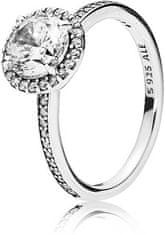 Pandora Bleščeči srebrni prstan 196250CZ (Obseg 52 mm)