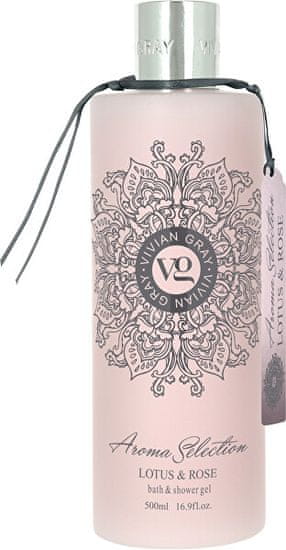 Vivian Gray Gel za tuširanje Aroma Selection Lotus & Rose (Shower Gel) 500 ml