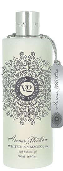 Vivian Gray Gel za prhanje Aroma Selection White Tea & Magnolia (Bath & Shower Gel) 500 ml