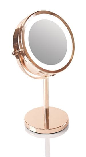 RIO Dvostransko kozmetično ogledalo (Rose Gold Mirror)