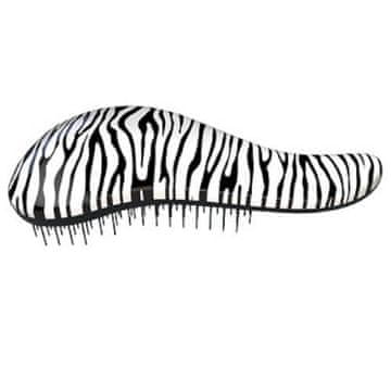 Dtangler Krtača za lase z ročajem Zebra White