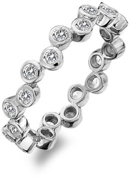 Hot Diamonds Luksuzen srebrni prstan z vrhom topaz DR208