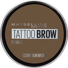 Maybelline Gel Tattoo Brow (Pomade) 4 g (Odtenek 003 Medium Brown)