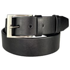 Penny Belts Moški usnjen pas 22-60 črn (Dolžina pasu 95 cm)