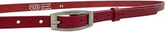 Penny Belts Ženski usnjen pas 15-2-93 rdeč (Dolžina pasu 100 cm)