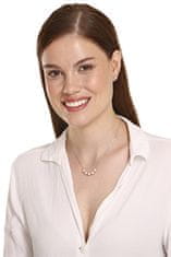JwL Luxury Pearls Fina srebrna ogrlica z rožnatimi rečnimi biseri JL0784