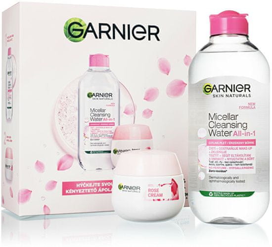 Garnier Darilni set nege za občutljivo kožo Skin Natura l s Rose