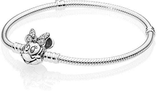 Pandora Srebrna zapestnica Disney Minnie 597770CZ