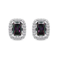 Brilio Silver Elegantni srebrni uhani s cirkoni EA578WMT