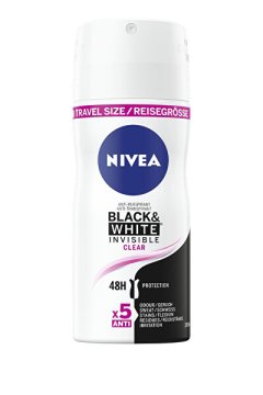 Nivea Antiperspirant v spreju Invisible Black & White Clear (Antiperspirant) 100 ml