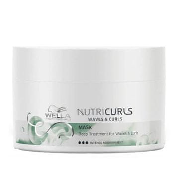 Wella Professionals Glajenje masko za zavitih in Frizzy las Nutricurls (Waves & Curls Mask)