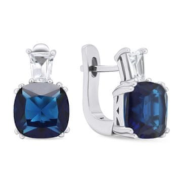 Brilio Silver Večni srebrni uhani s cirkoni EA633WB