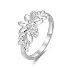 Beneto Srebrn prstan s cirkoni AGG347 (Obseg 60 mm)
