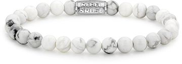 Rebel & Rose Zapestnica iz kroglic Virgin White RR-60016-S