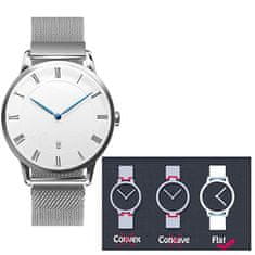 4wrist Milanese Strap - Silver (Širina 16 mm)