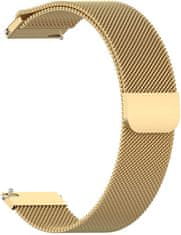 4wrist Milanese Strap - Gold (Širina 20 mm)