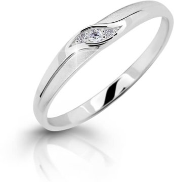 Cutie Diamonds Eleganten prstan iz belega zlata z diamanti DZ6815-2844-00-X-2