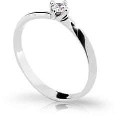 Cutie Diamonds Zaročni prstan iz belega zlata z diamantom DZ6811-1907-00-X-2 (Obseg 55 mm)