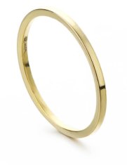 MOISS Minimalističen pozlačen prstan R0001984 (Obseg 47 mm)