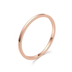 MOISS Minimalistični bronasti prstan R000199 (Obseg 45 mm)