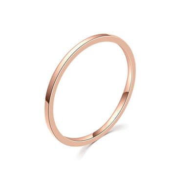 MOISS Minimalistični bronasti prstan R000199