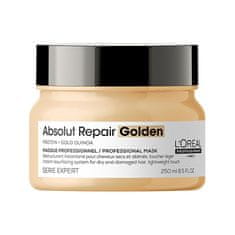 Loreal Professionnel Obnavljajoča zlata maska za poškodovane lase Expert Absolut Repair Gold Quinoa + Protein serija ( Go (Neto kolièina 250 ml)