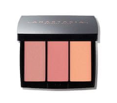 Anastasia B.H. Blush Trio 9 g paleta rdečil (Odtenek Peachy Love)