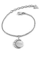 Guess Jeklena zapestnica s kristali luninih faz JUBB01198JWRHS (Dimenzije 14 - 18 cm - S)