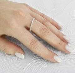 Beneto Čudovit srebrn prstan s cirkoni AGG376L (Obseg 54 mm)