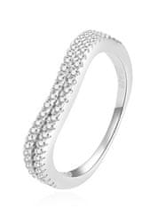 Beneto Moderni srebrni prstan s cirkoni AGG230 (Obseg 52 mm)