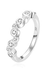 Beneto Moderni srebrni prstan s cirkoni AGG388 (Obseg 54 mm)