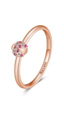 Rosato Fini bronast prstan s pikapolonico Allegra RZA020 (Obseg 56 mm)