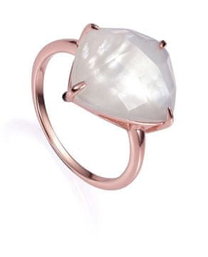 Viceroy Eleganten bronast prstan z biserno materjo Elegant 15110A01-40