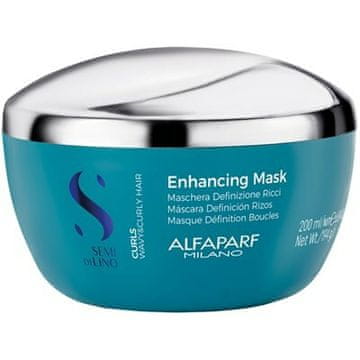 Maska za kodraste in valovite lase Alfa Semo di Lino Curl (Enhancing Mask)