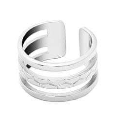 Minimalističen jekleni prstan Ariane BJ07A310 (Obseg 56 mm)