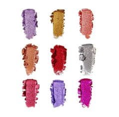 Makeup Revolution (Pressed Glitter Palette) 9 x 1,2 g (Odtenek Illusion)