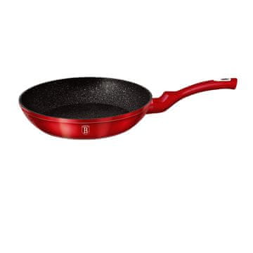 Granitna ponev 20 cm RDEČA METALNA LINE BH-1251