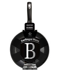 Granitna ponev 24 cm ČRNO SREBRNA BH-1844