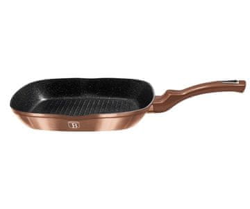 Granitna ponev za žar 28 cm BH-1889 ROSE GOLD NOIR